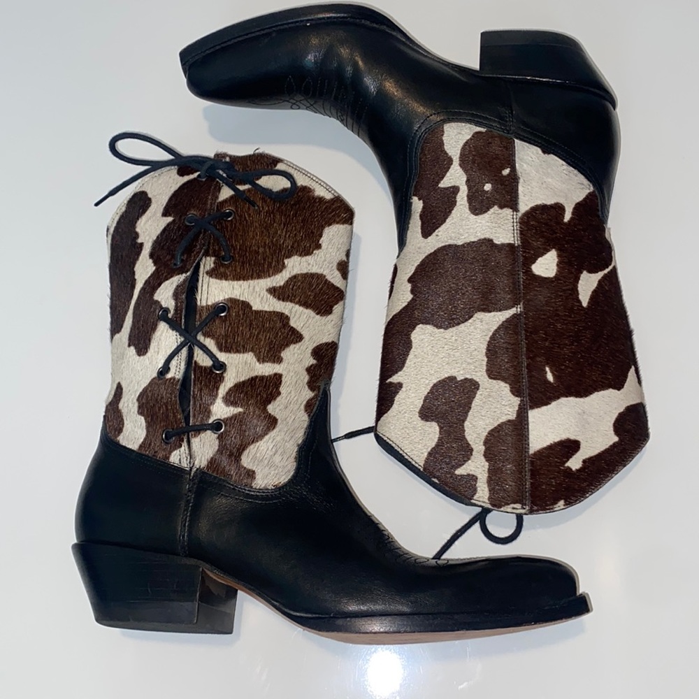NAKED FEET COW BOY BOOTS